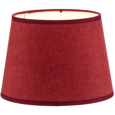 Duolla Lampenkap Classic S, geweven, rood