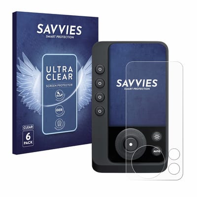 Savvies - Screenprotector voor Profoto Connect Pro - Folie Beschermfolie transparant 6 Stuks