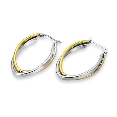 Amanto Oorbellen Devlin - 316L Staal - 39x25mm