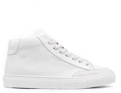 Hinson sorren high sneakers heren wit leer