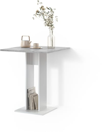 Vicco Eliza Nachtkastje – 40 x 55 cm met 1 lade Wit