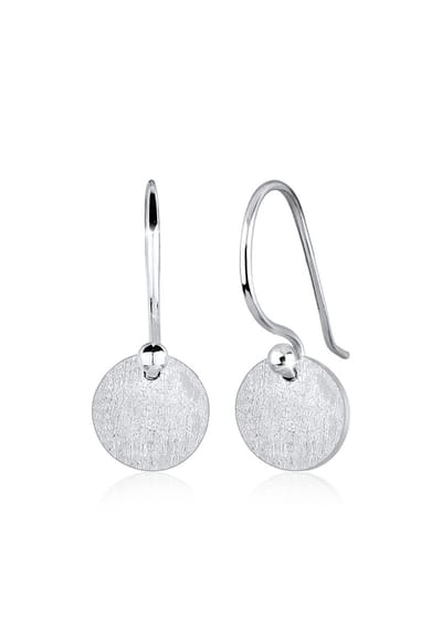Elli Oorbellen Circle Geo Minimaal Trend 925 Sterling Zilver
