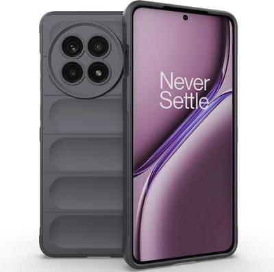 Coverup Hoesje - Geschikt voor OnePlus 13R Hoesje - Coverup Hands-On Rugged Back Cover - Grijs