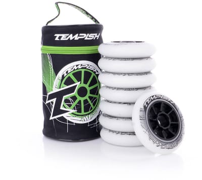 Tempish - TW 90A Wielen - 100 mm - 8 Stuks - Hard & Snel Skeelerwielen Voor Trainingsgebruik