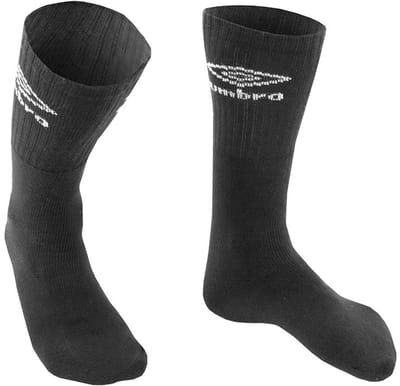 Umbro Sports Korte Sokken 3 Paren Zwart EU 43-47