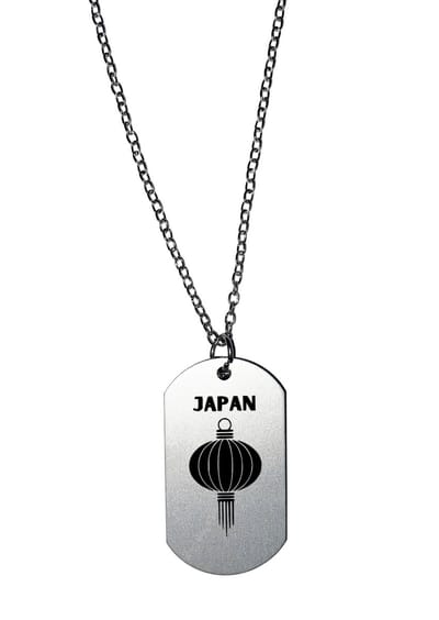 Akyol - japan ketting - Piloot - toeristen - japan cadeau - beste land - leuk cadeau voor je vriend om te geven