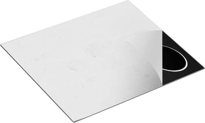Chefcare Inductie Beschermer Witte Muur - Beton - 60x50 cm - Afdekplaat Inductie - Kookplaat Beschermer - Inductie Mat