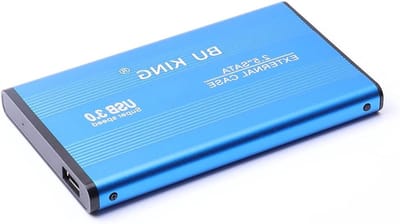 Externe 250GB Hard Drive Behuizing van Aluminium - Mobiele Opslagoplossing met USB 3.0 Verbinding