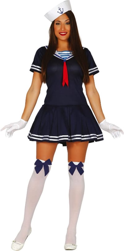 Fiestas Guirca - Sailor Woman - L (42-44) - Carnavalskleding - Carnaval - carnavalskleding 2027 - Carnaval kostuum