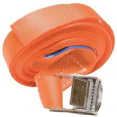Ivana Spanband - 25mm - Oranje - 5M+klem - 250 kg