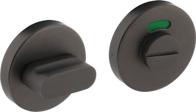 Intersteel Rozet met toilet-/badkamersluiting ø53x8 mm antracietgrijs