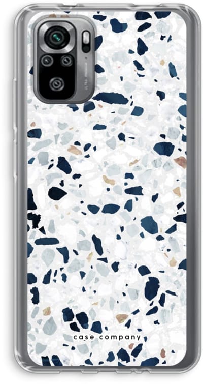 Case Company® - Hoesje geschikt voor Xiaomi Redmi Note 10S hoesje - Terrazzo N°1 - Soft Cover Telefoonhoesje - Bescherming aan alle Kanten en Schermrand