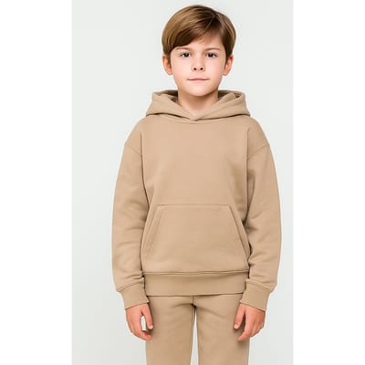 Cars Jeans Kids Fergal Sw Hood Overs For Boys Taupe Size: 16 | Outlet | Unisex | Beige