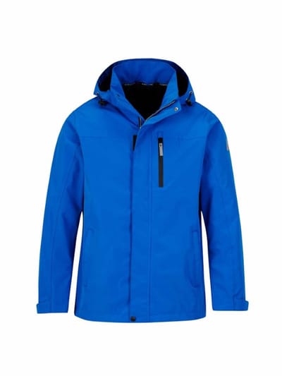 BJØRNSON Remmolt Regenjas - Zomerjas Heren - Winddicht - Maat 3XL - Blauw