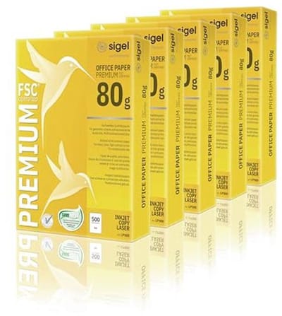 Premium A4 kopieerpapier - 80 g - 2500 vellen - Duurzaam wit printerpapier