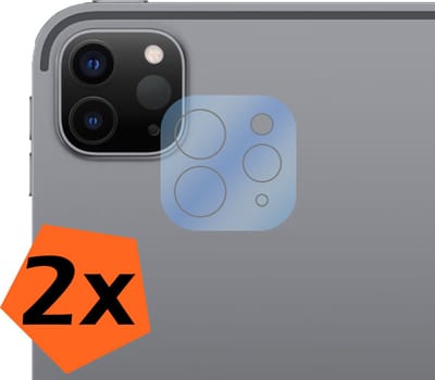 Camera Lens Protector - 2 Stuks - Geschikt voor Apple iPad Pro (2022) - 11 inch - 4e generatie - Camera Screenprotector - Gehard Glas - Beschermglas - Tempered Glass - Screen Protector