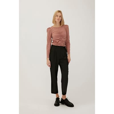 ZENGGI Gathered Top Rose Vale Größe: XXL | Blusen Outlet | Damen | Rosa