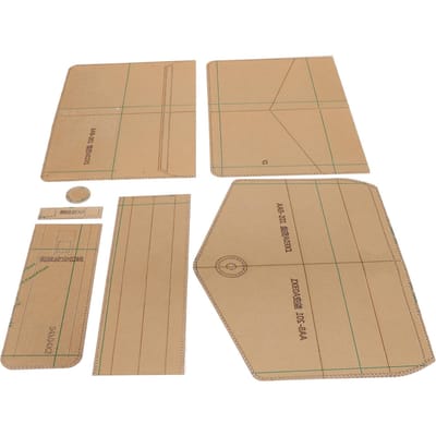 Acrylsjabloon Leerbewerking Patroon DIY Vorm voor Handtas Enkele Schoudertas Maken Accessoires beige