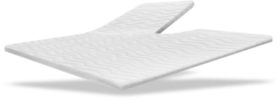Splittopdekmatras - Dreamex 7 cm - 140x200 - 7 cm dik - Anti-Allergie - Afritsbare en wasbare hoes