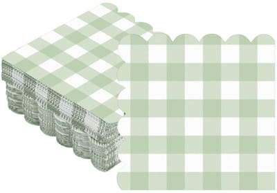 Dailygoods- Servetten 30 x 30 cm - 100 stuks - Papieren Servetten - Tafeldecoraties - Bruiloft/Verjaardag - Geschikt voor Vouwtechnieken - Tafelservetten