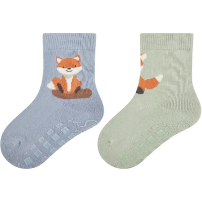 Antislip sokken voor jongensbaby's Sterntaler Renard (x2)