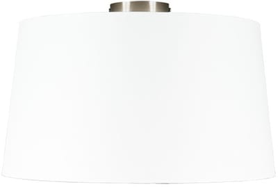 QAZQA combi - Moderne Plafondlamp - 1 lichts - H 260 mm - Wit - Woonkamer | Slaapkamer | Keuken