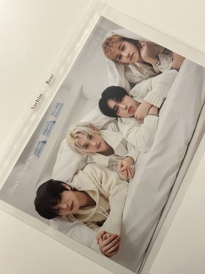 NachimBear K-Pop A4 One-Pocket Binder Pages