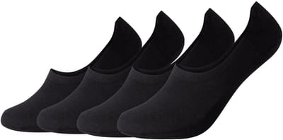 camano, UNISEX COMFORT LASER-CUT FOOTIES, 4-pack camano, gekamd katoen, comfortabele footies, antislipprint, onzichtbare voetvoering, voetcomfort, schoenaccessoires, onzichtbare sokken, voetbescherming, comfortabele inlegzolen.