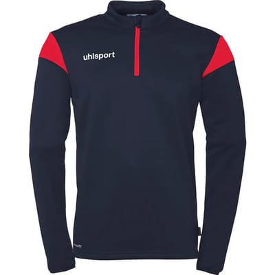 Uhlsport Squad 27 Ziptop Heren - Marine / Rood | Maat: XL