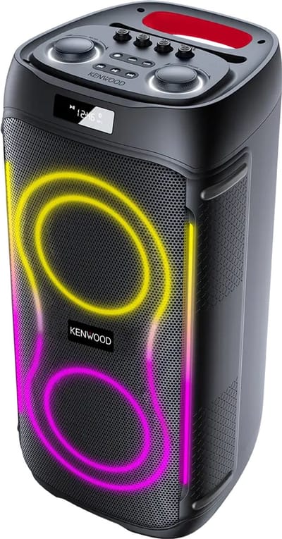 Kenwood Partyspeaker AS-P400BT – 100W Pure Party Power - 8 uur batterij