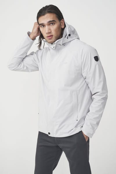 Tenson Biscaya Evo Jkt M - Regenjas - Heren - Grijs - Maat XL