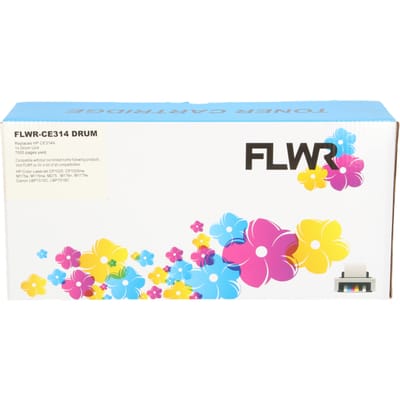 FLWR - Drumcartridge / 126A / Zwart en Kleur - Geschikt voor HP