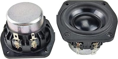 Draagbare Speaker - Full Range Speaker - Muziek Afspelen - Neodymium Magneet - 2 Inch - Zwart