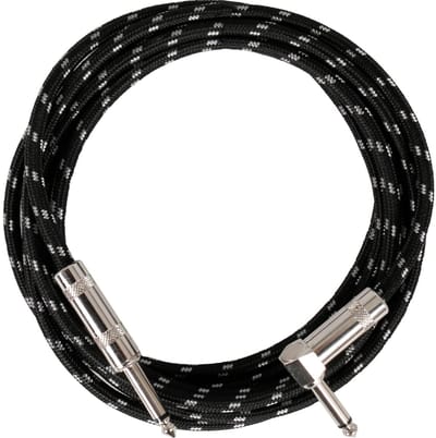 Devine INS30 instrumentkabel jack - haakse jack 3 meter