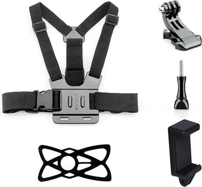 Borstharnas - Chest Mount voor GoPro en Smartphone