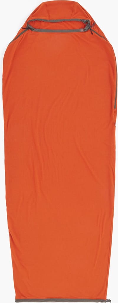 Sea to Summit - Reactor Fleece Sleeping Bag Liner - Mummy w/Drawcord- Standard - Lakenzak
