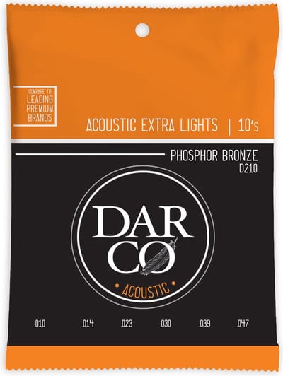 Darco (by Martin) D210 Phosphor Bronze Snaren voor Akoestische Gitaar (10-47)