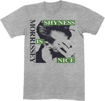 Morrissey - Shyness Is Nice Heren T-shirt - S - Grijs