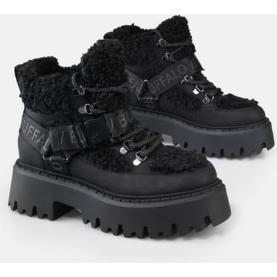 Buffalo Laars - ASPEN COM MID - EU39 - voor Vrouwen - zwart