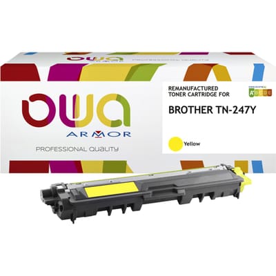 Toner OWA alternatief tbv Brother TN-247Y geel