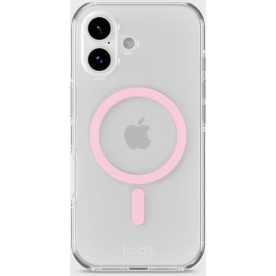 Phone Case Transparent Magsafe Compatible Pink/Transparent iPhone 17