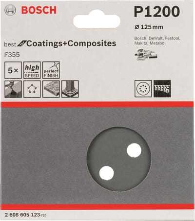 5 SCHUURVEL Ø125 BEST COATINGS 8,1200