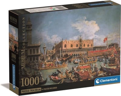 Clementoni - Puzzel - 1000 Stukjes - Museum Canaletto - Puzzel Voor Volwassenen - Art Collection