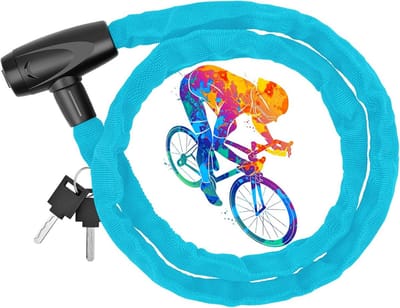 Vijf-cijferige Fietsslot met Ketting - Hoogbeveiliging en Flexibel - Anti-diefstal Oplossing voor Fiets en Motor