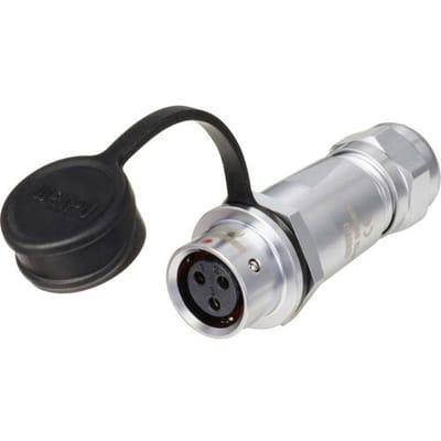 Weipu SF1211/S3 I Ronde connector Koppeling, recht Totaal aantal polen: 3 Serie (ronde connectoren): SF12 1 stuk(s)