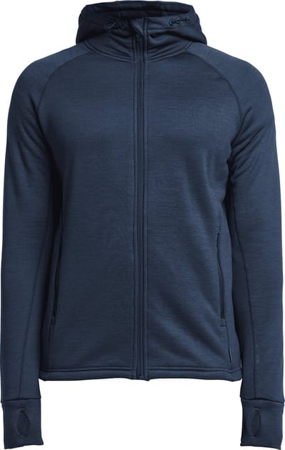 Tenson Txlite Hoodie Zip M -  - Heren - Donker Blauw - Maat S