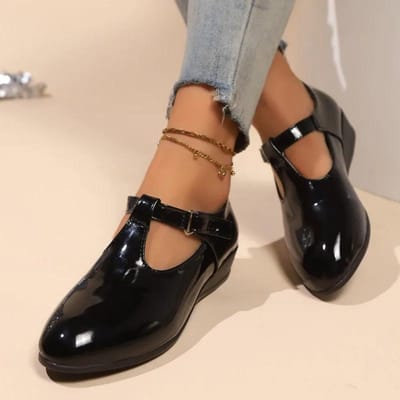 Chaussures Mode Dames Escarpins Femme Talons Hauts Nouveauté Meilleur Vendeur Extérieur Antidérapant Décontracté Grande Taille Talons Solides Femme 43 noir