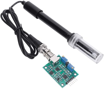 Cosensi - Dailygoods - Dailygoody - PH Module Probe - Water PH Meter - Industrieel Inspectietool - 0-14 PH - Detectie en Monitoring - Geschikt voor Waterkwaliteit