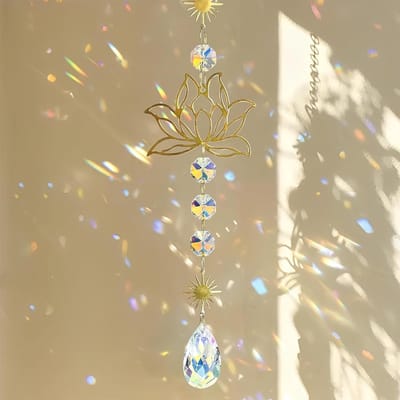 Suncatcher Prisma voor Thuisdecoratie - Hangende Glazen Decoratie voor Slaapkamer, Woonkamer en Tuin, Perfect voor Bruiloften en Feestjes