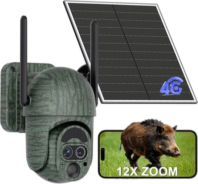 Draadloze 4G LTE Bewakingscamera voor Buiten en Binnen